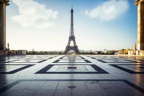 Фреска Париж, башня - фото
