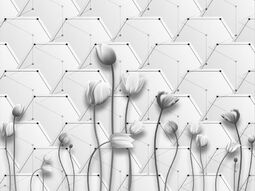Фотообои Абстрактные цветы